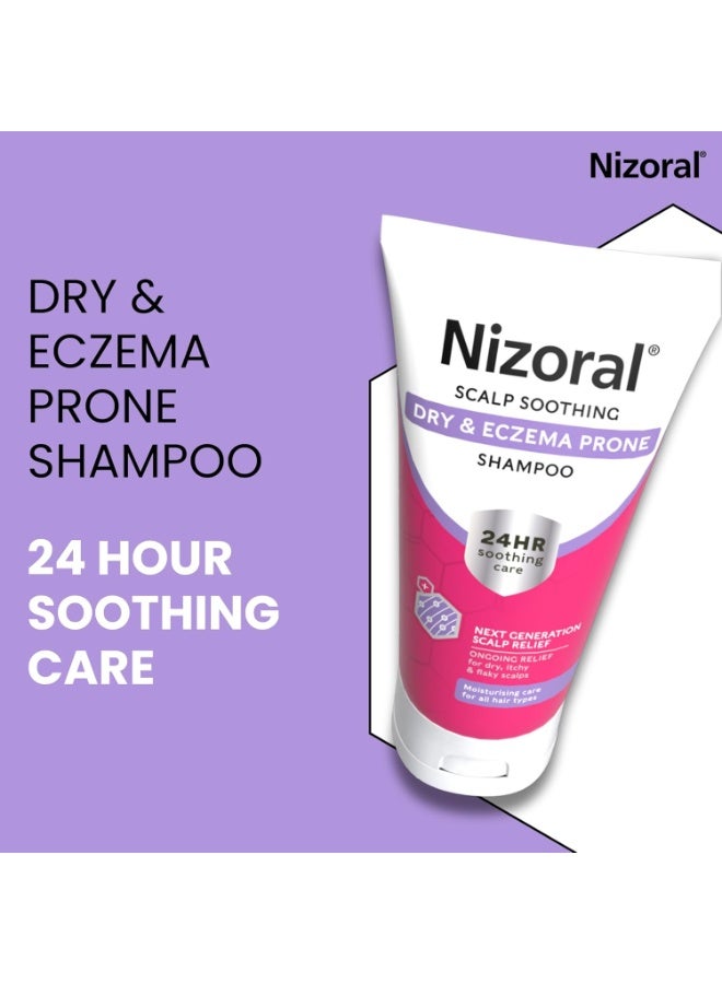 Nizoral Scalp Soothing Dry and Eczema Prone Shampoo, 24 Hour Soothing Care, Ongoing Relief for Dry, Itchy & Flaky Scalps, Get Soft and Silky Hair, Moisturising Care for All Hair Types, 1 x 200ml - Image 2